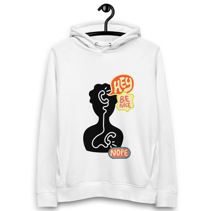 Unisex Organic Cotton Hoodie - Dialing Emotions