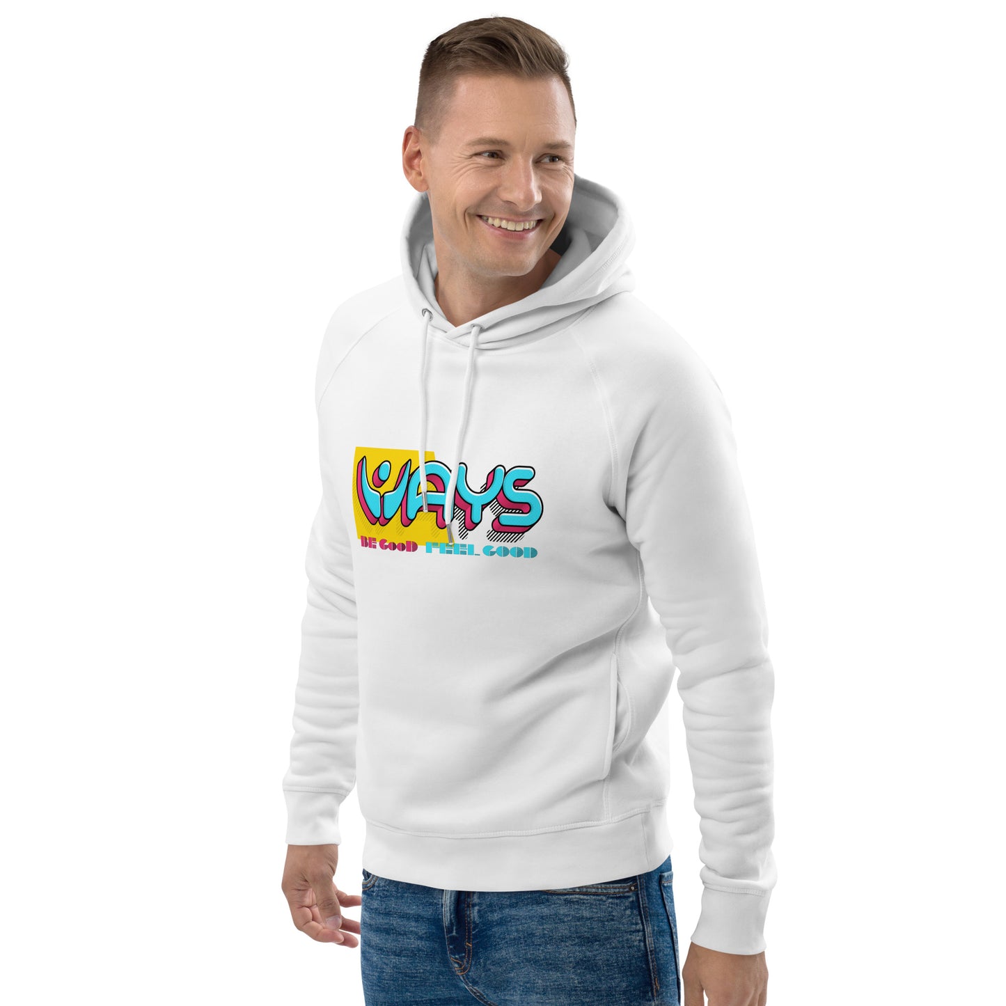 Unisex-Kapuzenpullover aus Bio-Baumwolle – Nr. 1