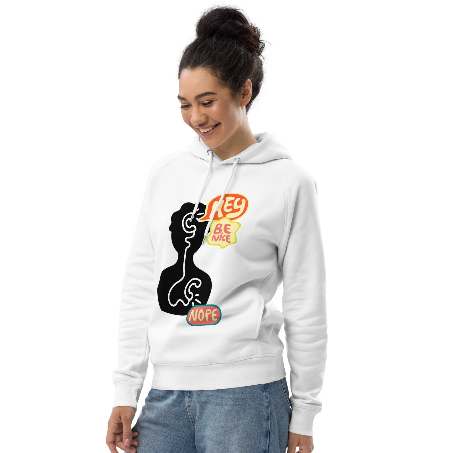 Unisex Organic Cotton Hoodie - Dialing Emotions