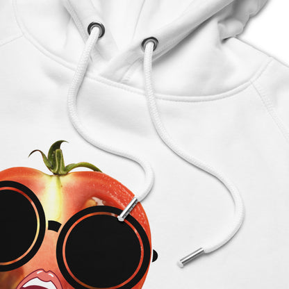 "The Tomato Alchemist" Felpa con Cappuccio in Cotone Biologico