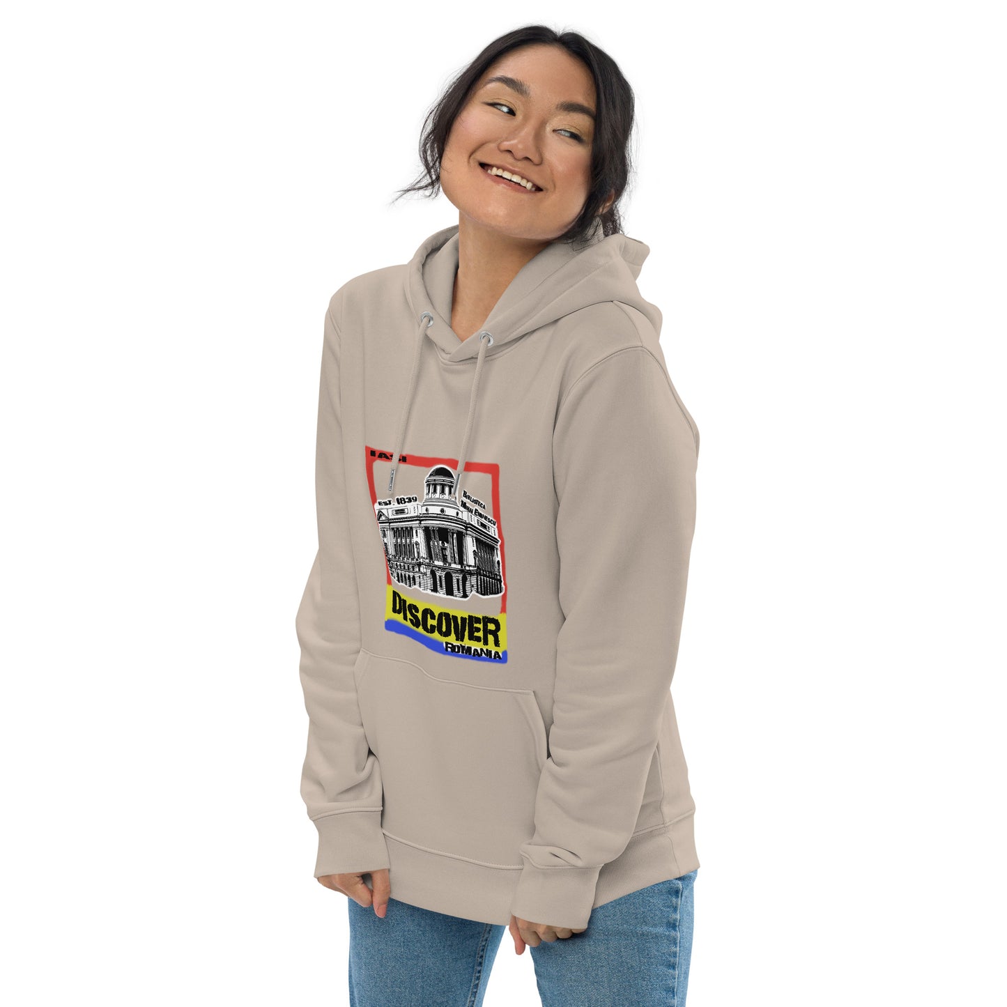 Unisex Essential Eco Hoodie - Architectural Gem