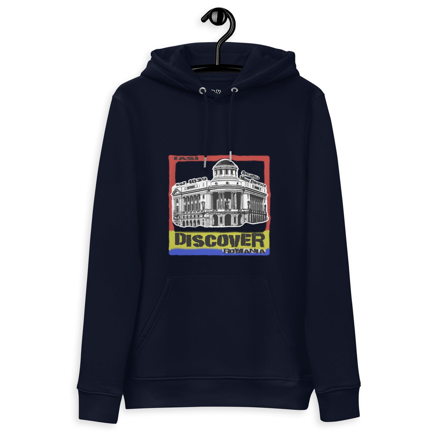 Sudadera con Capucha Essential Eco unisex - Architectural Gem