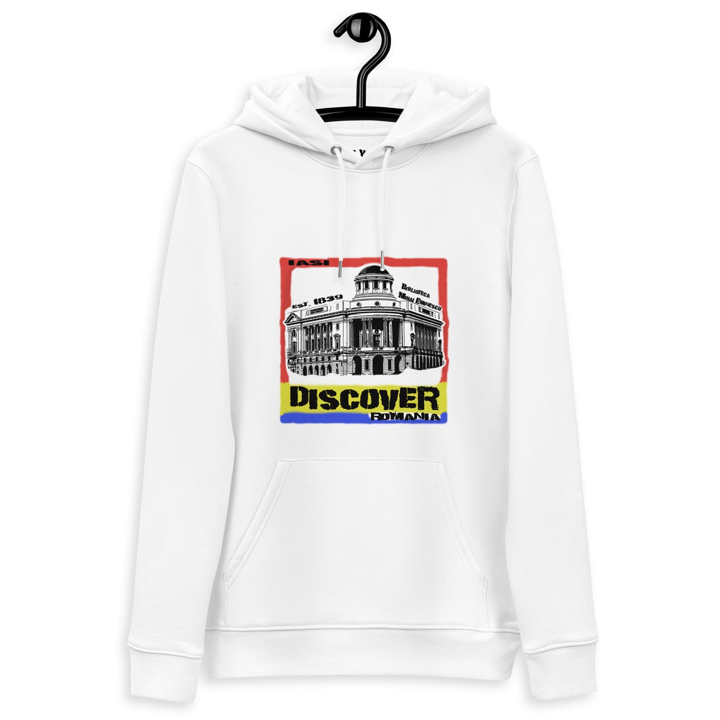 Unisex Essential Eco Hoodie - Architectural Gem