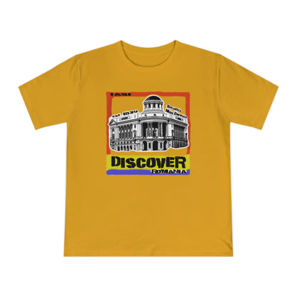 Klassisches Unisex-Jersey-T-Shirt aus Bio-Baumwolle - Architectural Gem