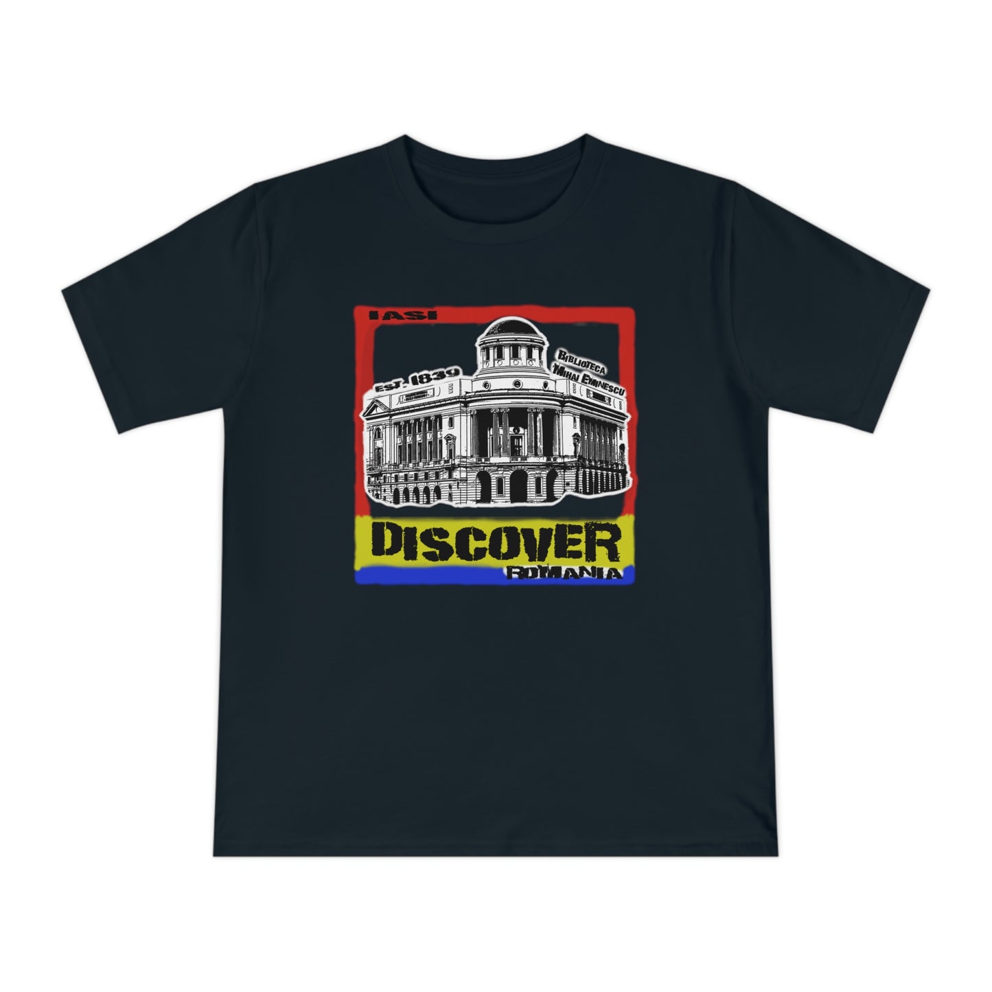 Tricou Clasic din Bumbac Organic - Architectural Gem