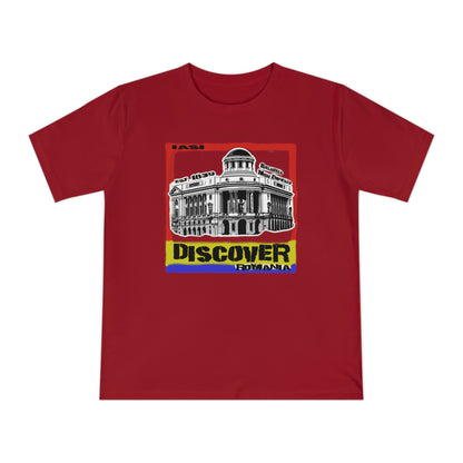 T-shirt en jersey classique unisexe en coton bio - Gemme architecturale