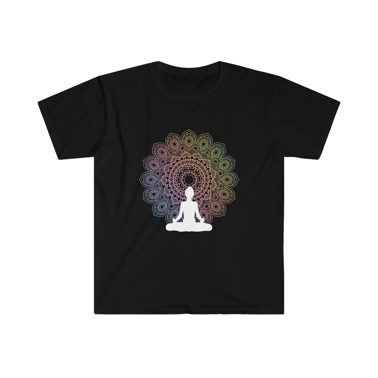 Unisex Softstyle T-Shirt - Lotus Mandala