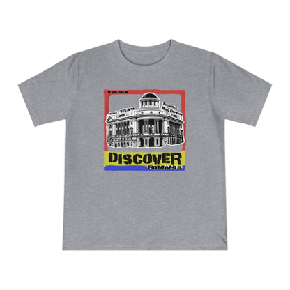 Camiseta de Punto Clásico Unisex de Algodón Orgánico - Architectural Gem