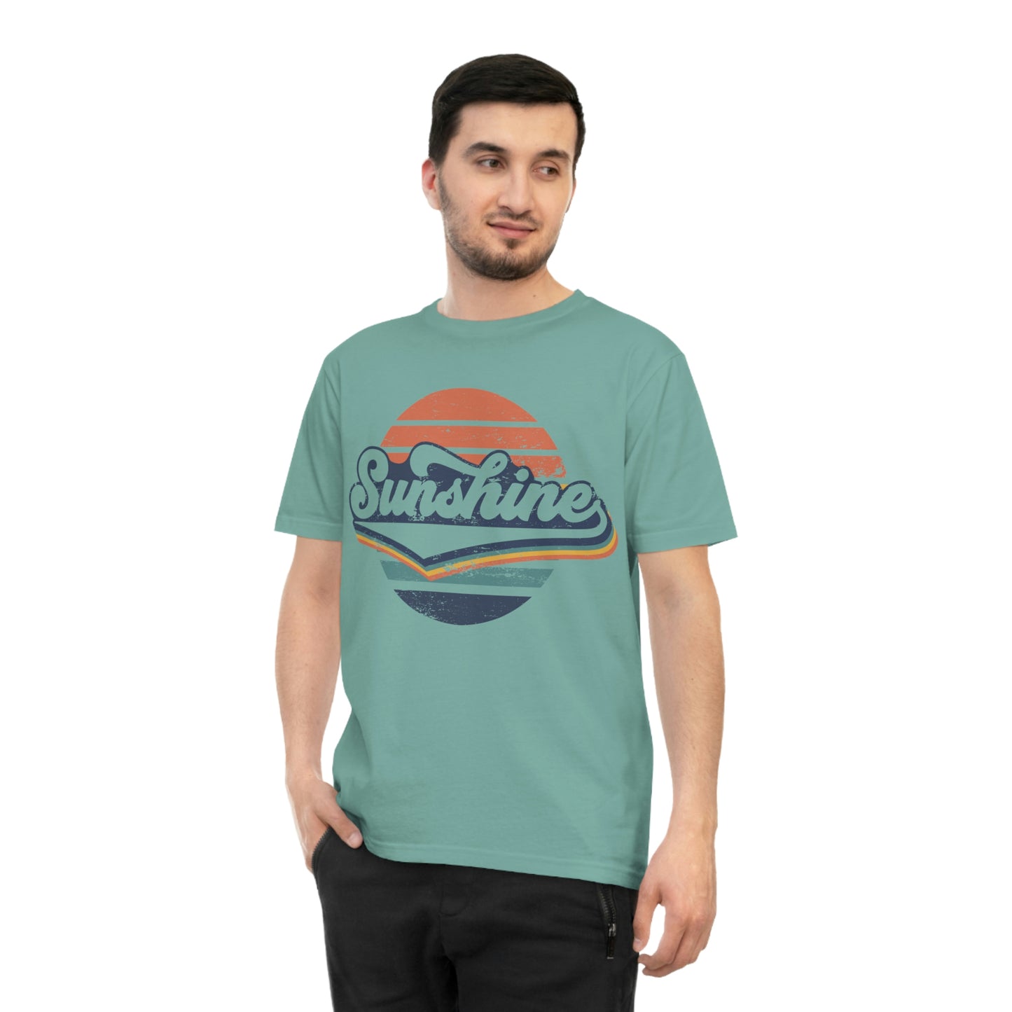 Organic Cotton Unisex Classic Jersey T-shirt - Sunshine