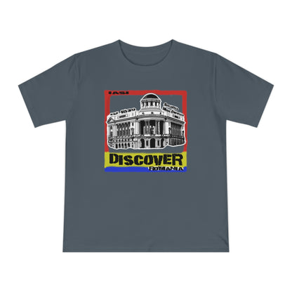 Camiseta de Punto Clásico Unisex de Algodón Orgánico - Architectural Gem