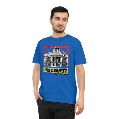 Klassisches Unisex-Jersey-T-Shirt aus Bio-Baumwolle - Architectural Gem