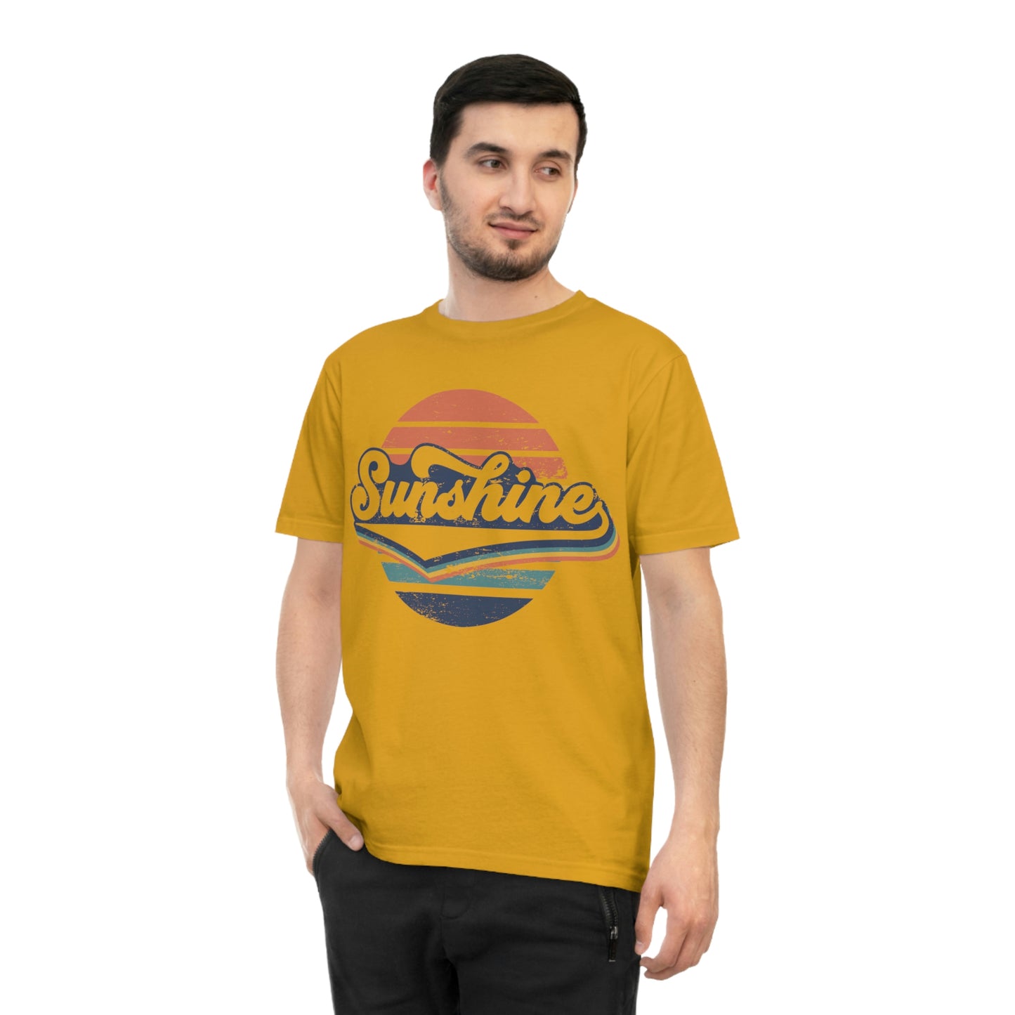 T-shirt Classica Unisex in Jersey di Cotone Biologico - Sunshine