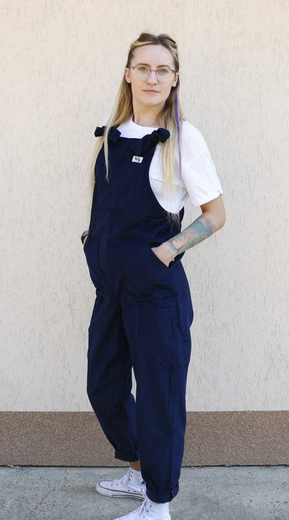 YAYS PRIMO: Corduroy Cotton Unisex Dungaree - Berry Blue