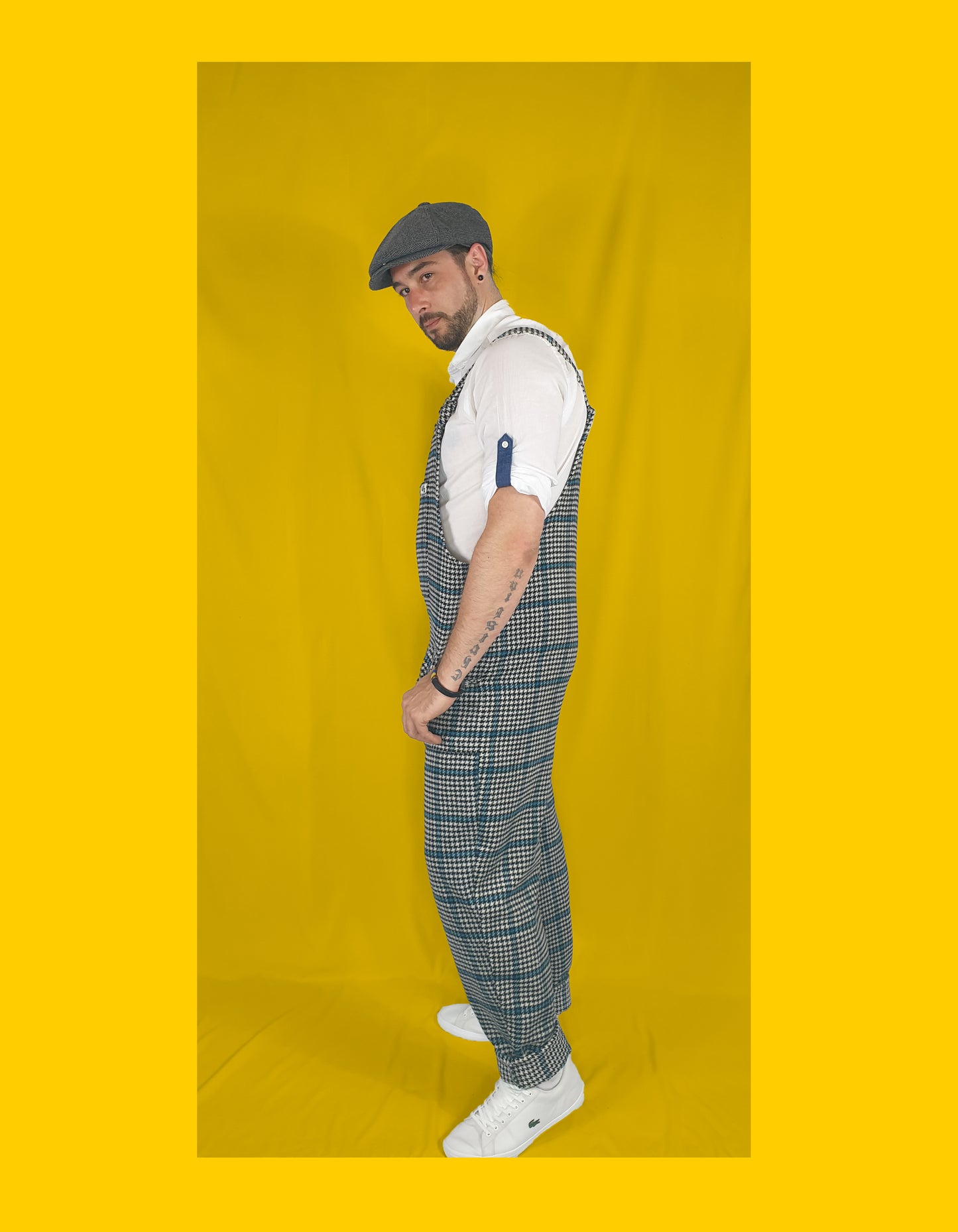 YAYS Special: Cotton Wool - Blue Checker