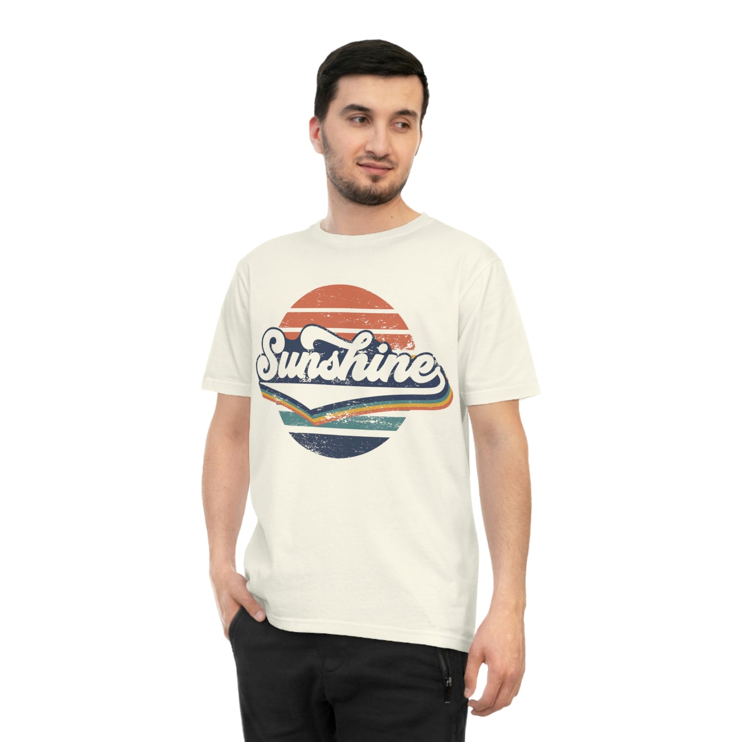 T-shirt Classica Unisex in Jersey di Cotone Biologico - Sunshine