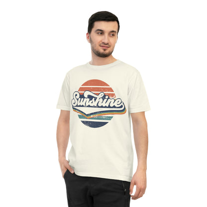 Klassisches Unisex-Jersey-T-Shirt aus Bio-Baumwolle - Sunshine