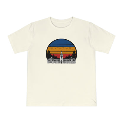 Camiseta de Punto Clásico Unisex de Algodón Orgánico - Heritage Circle