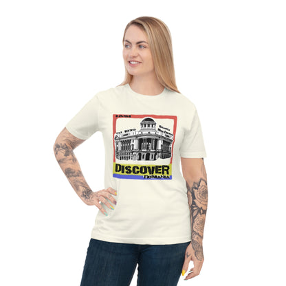 T-shirt en jersey classique unisexe en coton bio - Gemme architecturale