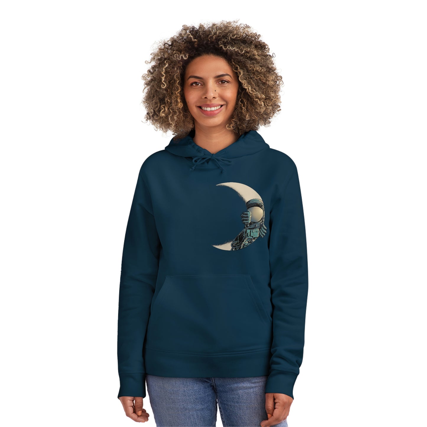 Sudadera Drummer Unisex de Algodón Orgánico - Cosmic Intruder