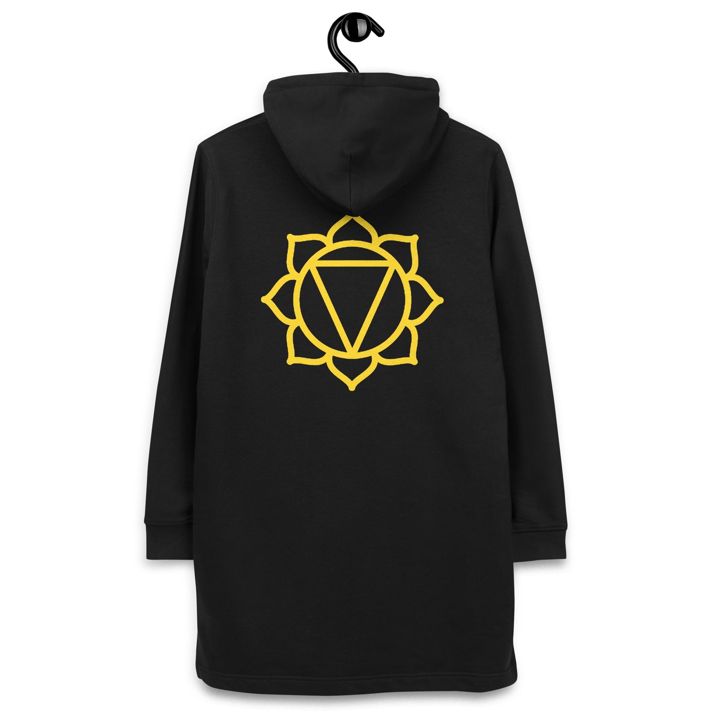 Organic Cotton Hoodie Dress - Solar Chakra