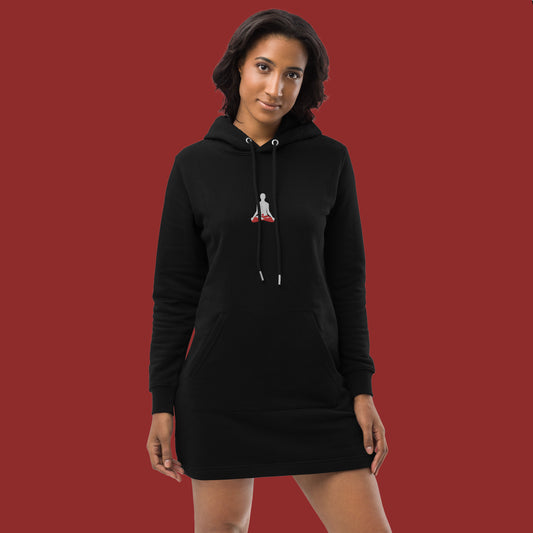 Organic Cotton Hoodie Dress - Root Chakra