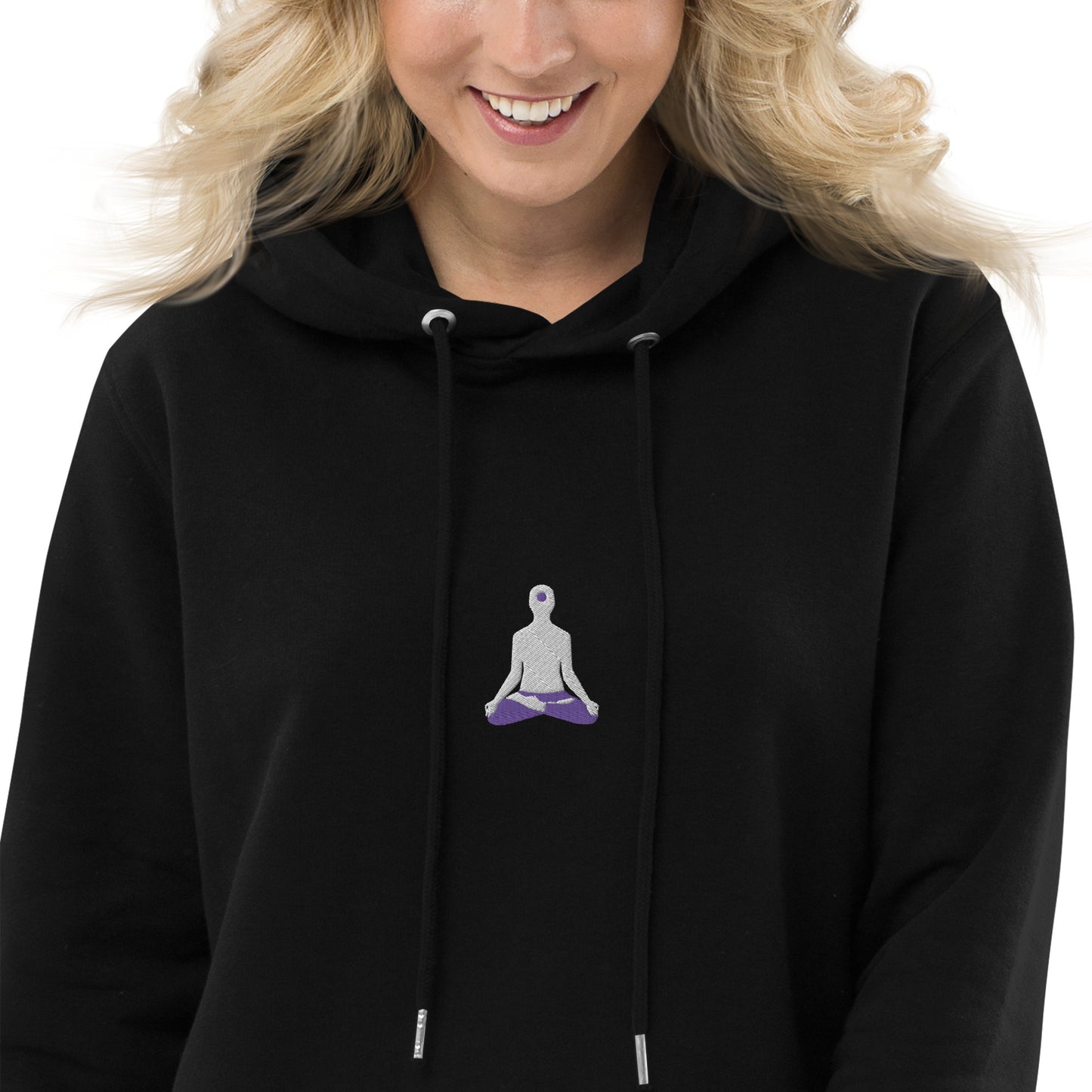 Hoodie-Kleid aus Bio-Baumwolle - 3rd Eye Chakra