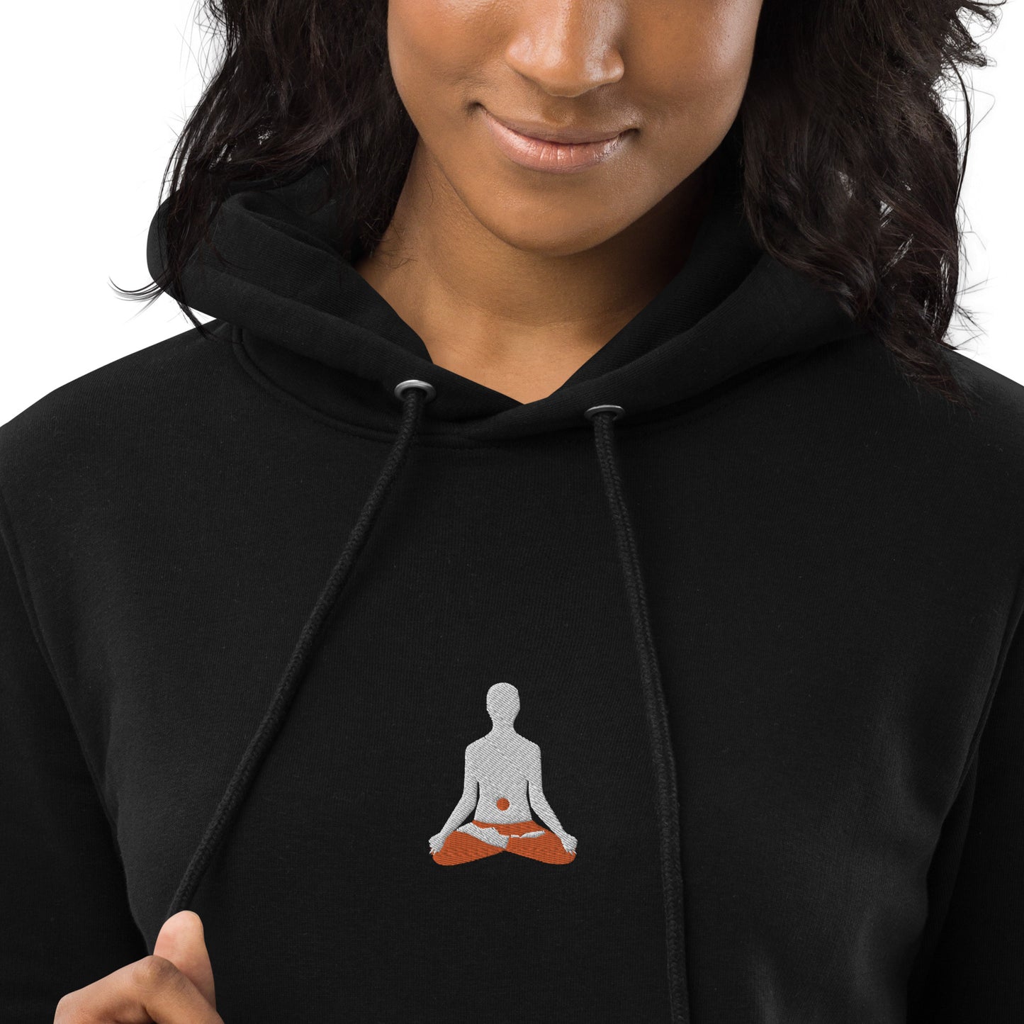 Hoodie-Kleid aus Bio-Baumwolle - Sakralchakra