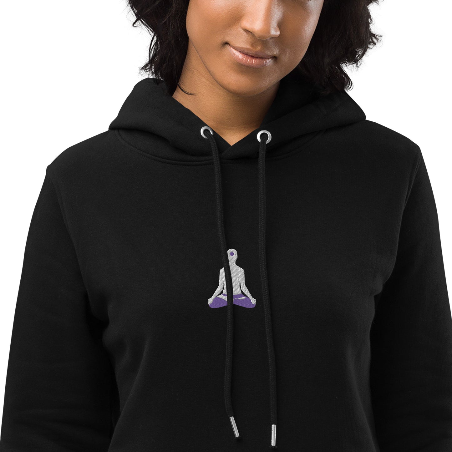 Organic Cotton Hoodie Dress - 3rd Eye Chakra