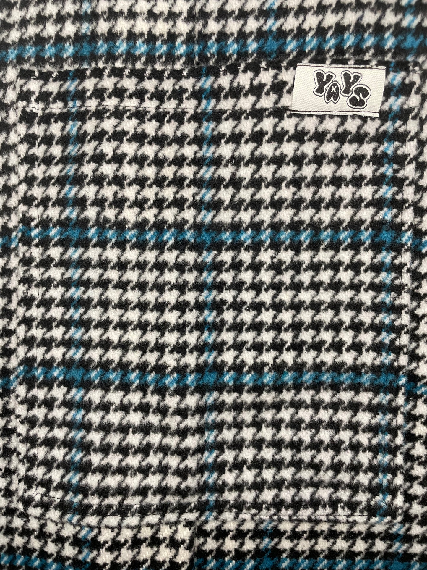 YAYS Special: Salopetă din Lână de Bumbac Unisex - Blue Checker