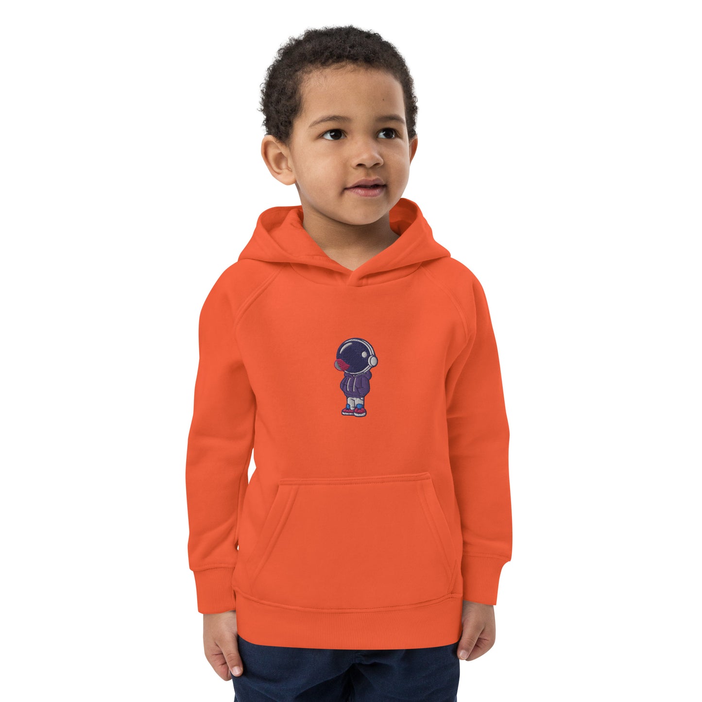 Sweat à capuche écologique pour enfant - Astro Bubble