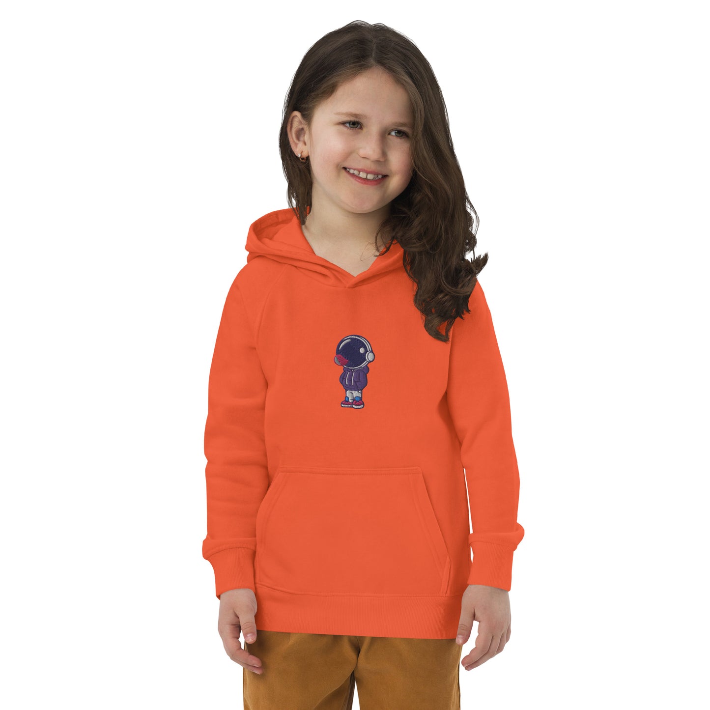 Öko-Hoodie für Kinder - Astro Bubble