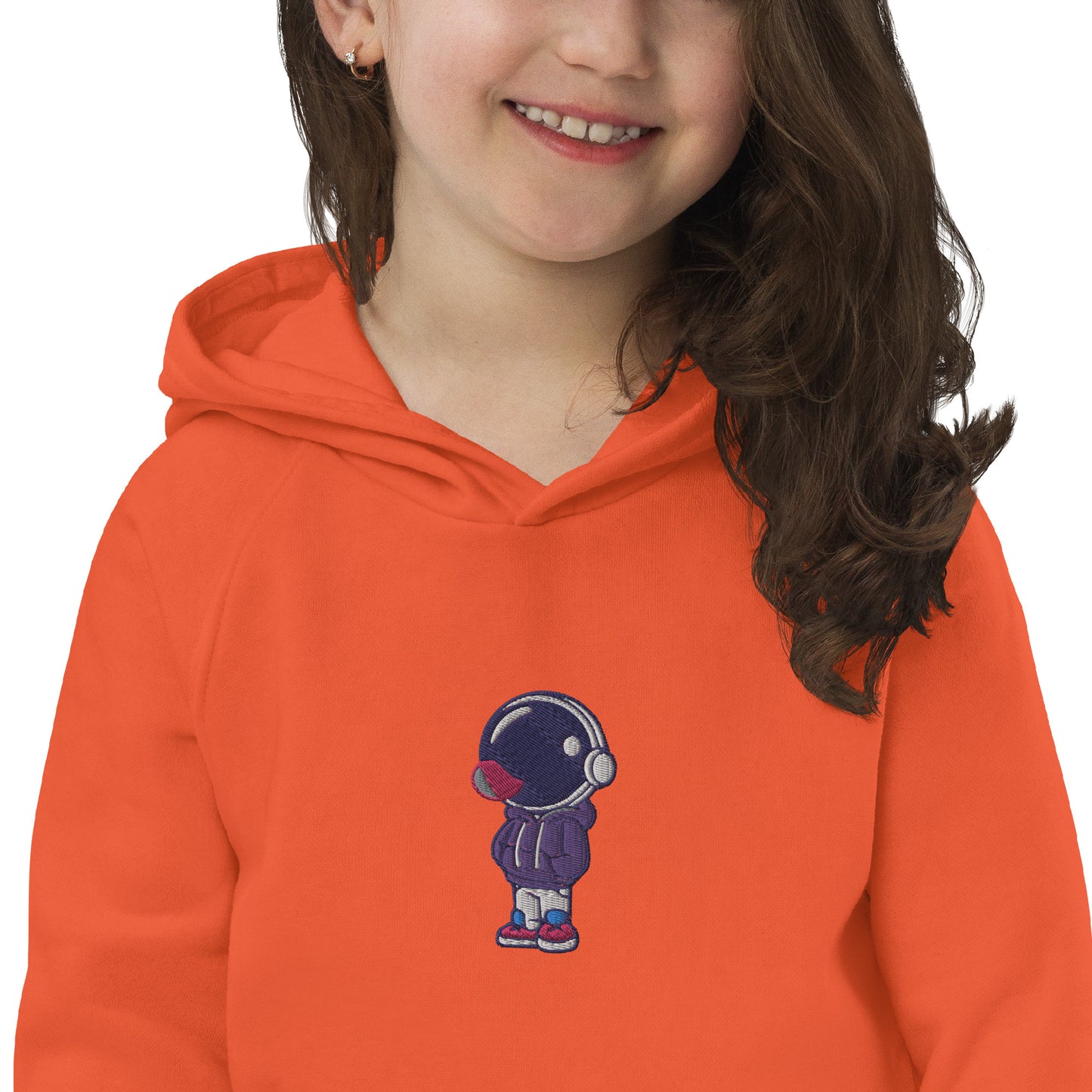 Sweat à capuche écologique pour enfant - Astro Bubble