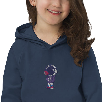 Sweat à capuche écologique pour enfant - Astro Bubble