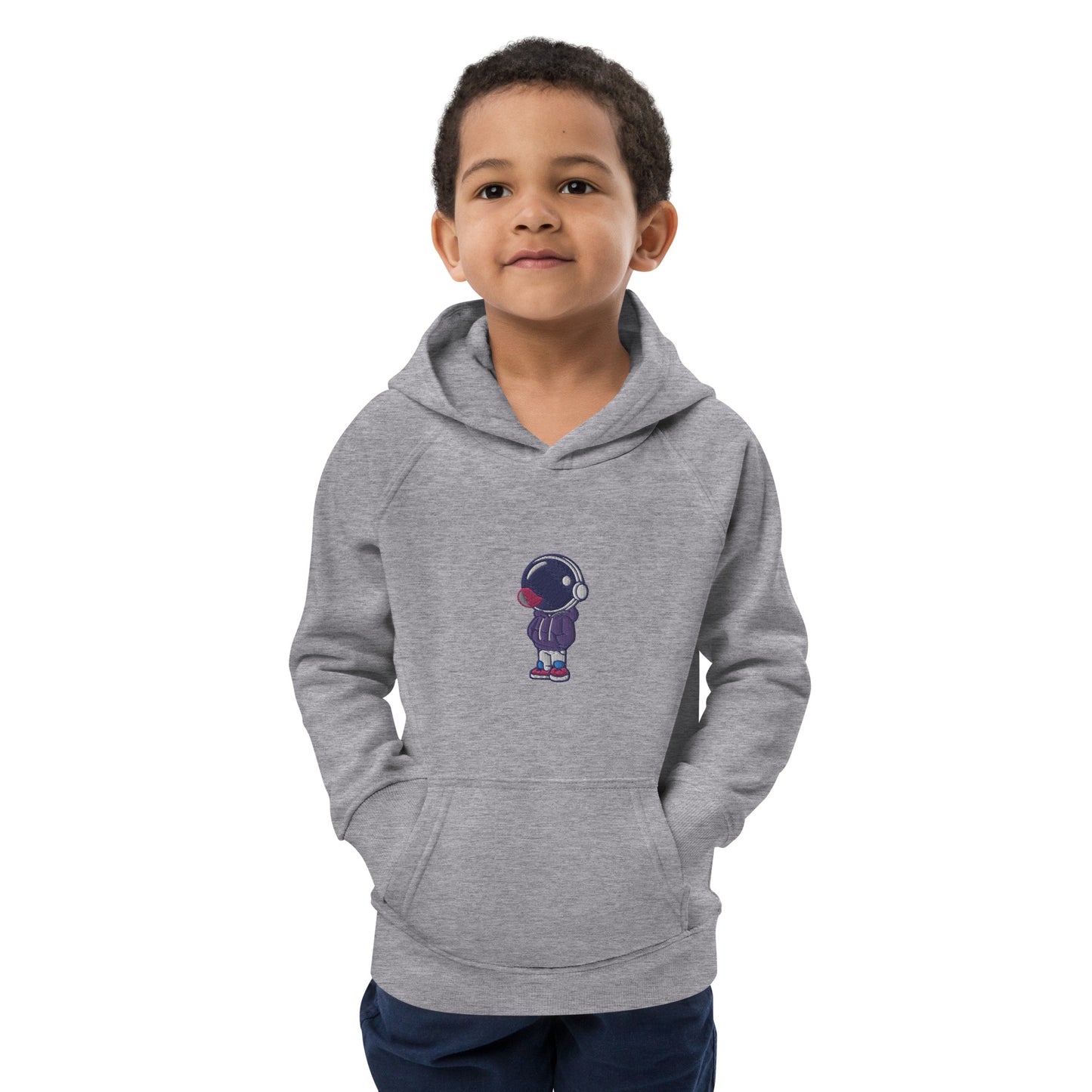 Sweat à capuche écologique pour enfant - Astro Bubble