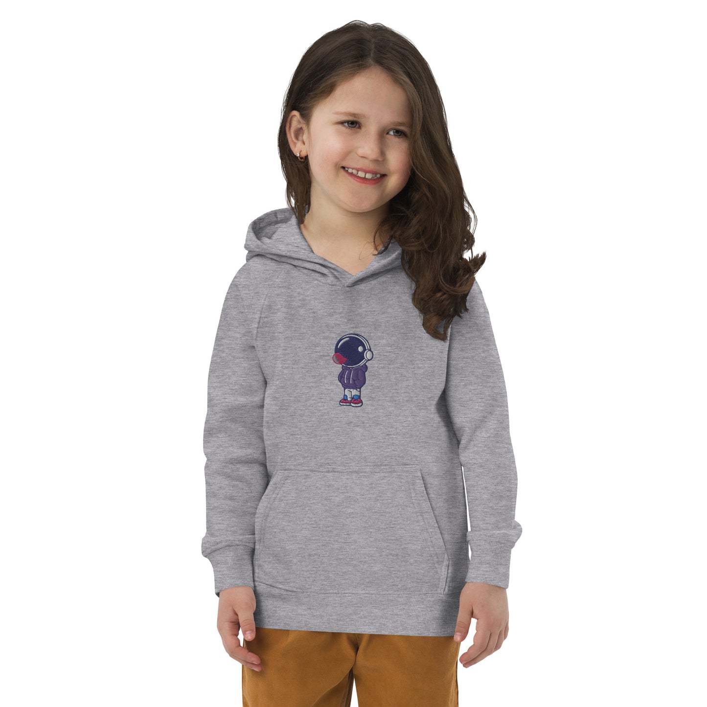 Öko-Hoodie für Kinder - Astro Bubble