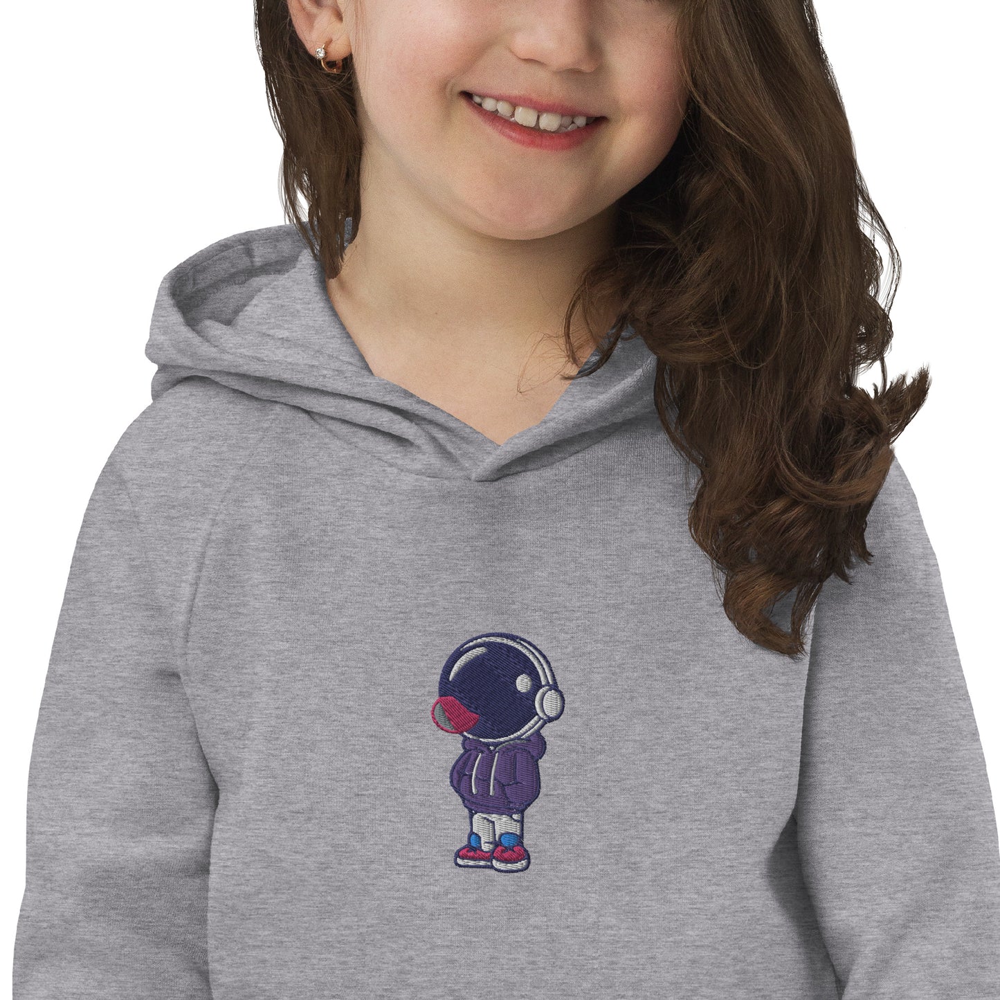 Sweat à capuche écologique pour enfant - Astro Bubble