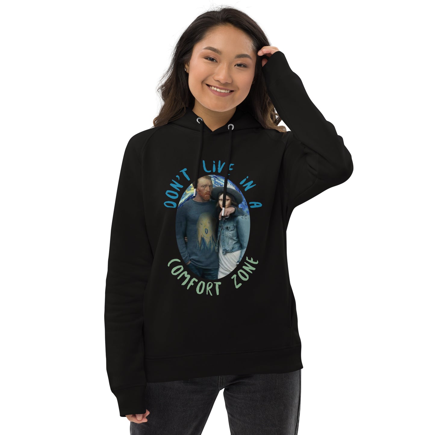 Unisex Organic Cotton Hoodie - Comfort Zone