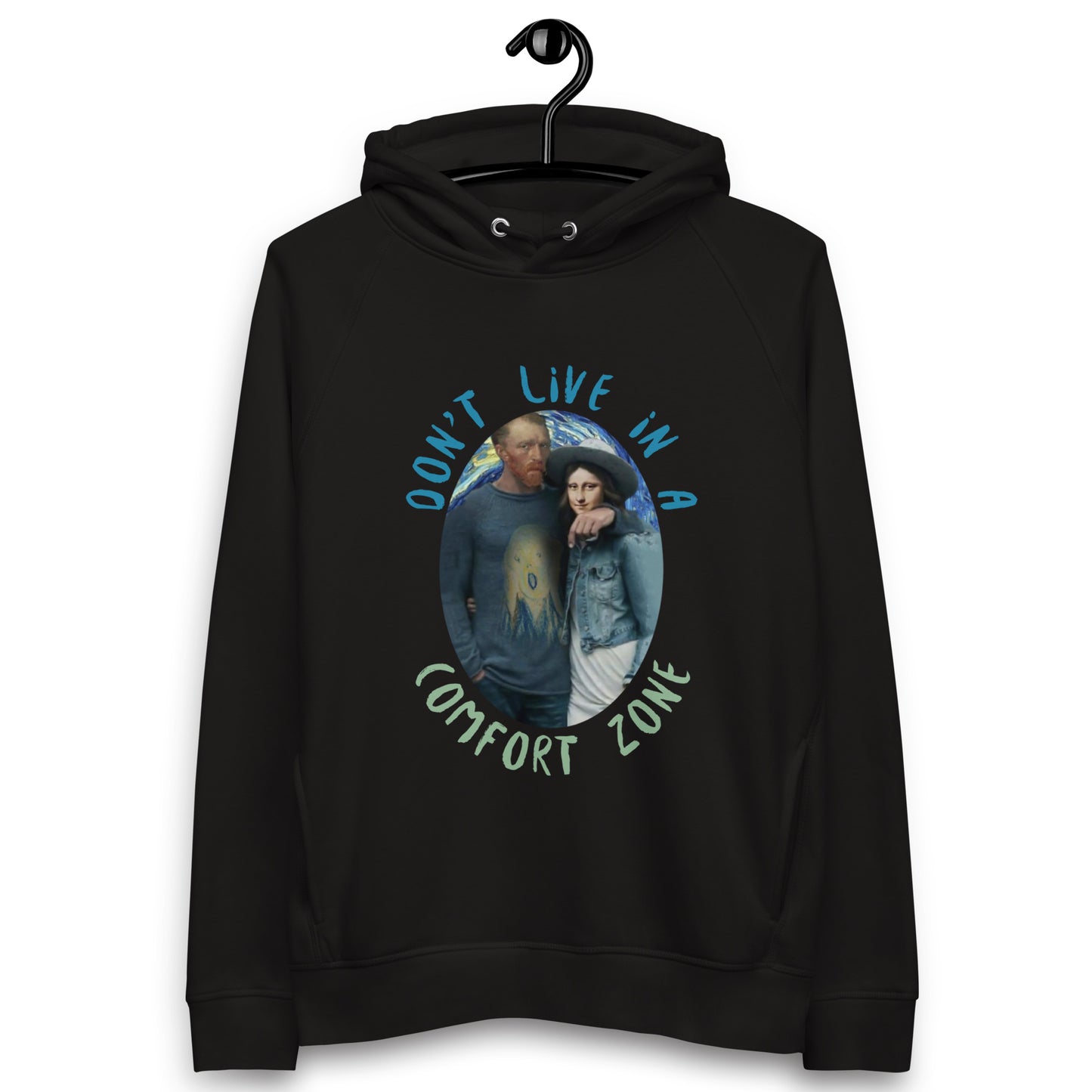 Unisex-Hoodie aus Bio-Baumwolle - Comfort Zone