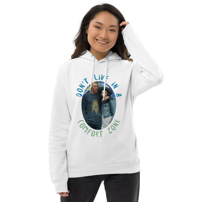 Unisex Organic Cotton Hoodie - Comfort Zone